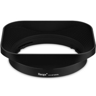 Haoge Bayonet Square Metal Lens Hood for Fujifilm GFX100RF gfx 100rf Camera Accessories