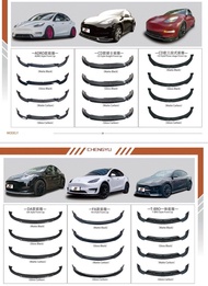 Model Y包圍套件 前唇 側裙 後唇 尾翼