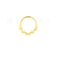 Junipurr 14k Gold Seam Ring Raven