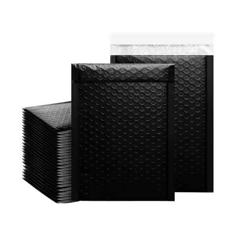 500pcs/Lot Reusable Waterproof Protective Metallic Bubble Shipper Mailing Bags Custom Design Mailer 