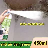 COD-cat tembok 450ml/cat tembok putih/cat minyak untuk tembok/anti air dan jamur/cat tembok glossy/cat tembok dinding/cat semprot putih-Putih Cat Semprot Aerosol Paint 450ml Spray Putih Kilap-lukisan semprot dinding-cat minyak untuk tembok-cat kayu murah