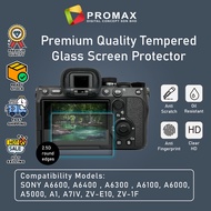 Premium Quality Tempered Glass 2.5D Screen Protector for Sony A6600 / A6400 / A6000 / A5000 / 7IV / 