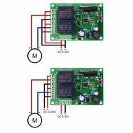 【VVL】-433MHz Remote Control Switch Wireless Relay 2CH Module Transmitter DC 5V 12V 24V 30V for Garag