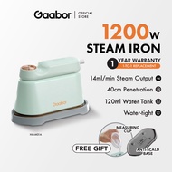 Gaabor 1200W Exquisite Electric Steam Iron Wet & Dry Iron Flexible Switching Handle Automatic Power 