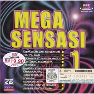 Mega Sensasi Vol.1 VCD Karaoke Lagu Pop Rock Melayu Cover Version Sampai Hati Kepastian Dan Pengerti