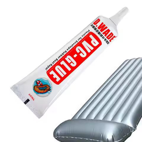 60g PVC Adhesive Inflatable Boat Repair Glue Instant Super Glue for Rubber PVC Inflating Air Bed Rep