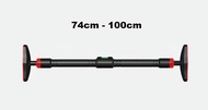 Adjustable Heavy Duty Pull Up Bar 74cm-100cm OR 95cm-130cm Built in Spirit Level Meter to maintain a