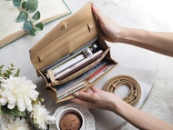 Irene（米色）：多功能包、手拿包、長錢包、迷你斜挎包