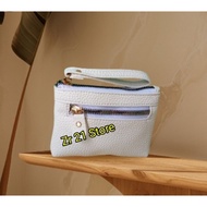 Latest women's coin purse/women's two-chamber coin purse