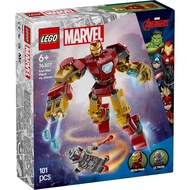 LEGO 76307 Marvel Super Heroes Iron Man Mech vs. Ultron Building Toy Set (101 Pieces)