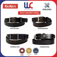 Kickers Original Leather Men's Extra Long XXL Belt Casual Waist Belt Suit belt Jeans Pants Belt