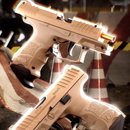 In stock vp9sk Semi-automatic Launcher Glock Nerf Toy Gun Plastic model Outdoor toys Mainan kanak le