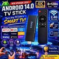 TV Stick 4K 8+128G Turns TV Into Smart TV Google 2.4G&5G GooglePlay YouTube Netflix Smart TV Stick