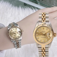 Rolex/rolex 26mm Ladies Watch Diary Type Back Diamond Mechanical Watch 69173 Rolex