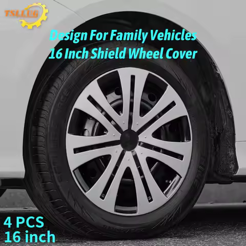 16 Inch XD Style Wheel Covers for Steel Iron Rim Wheel Cover Set of 4 Design for Honda Volkswagen,Ch