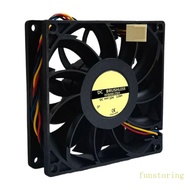 FUN Fast Speed 92x92x25mm 92mm Cooling Fan DC12V 1 04A 4100RPM With Double Bearings for Computer Cas