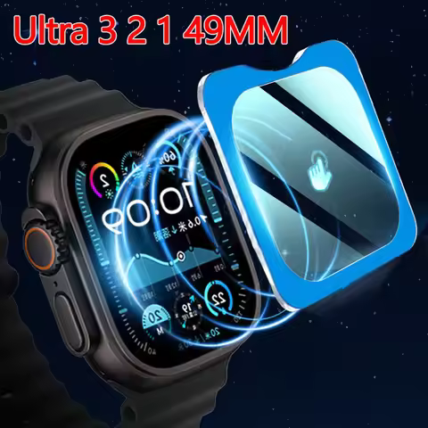 Tempered Glass For Apple Watch Ultra 3 49MM Quick Pasting Protective Film for iWatch Series Ultra 3 