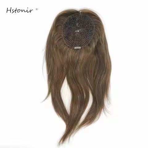 Hstonir European Remy Hair Women Fishnet Accessories 100 Human Real Hair Closure Hair Decoration Net