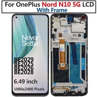 Original For Oneplus Nord N10 5G / NORD N100 LCD Display With frame Touch Screen Digitizer Assembly 