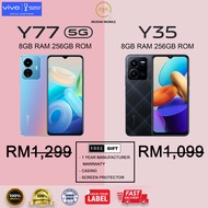 VIVO Y35 4G Y77 5G [8GB+256GB] 100% Original 1 Year Manufacturer Warranty by VIVO Malaysia