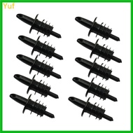 Yuf 10 Pcs Liquor Bottle Pourers LeakProof Spout Pourer Stopper Dishwasher Safe