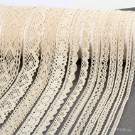 Cotton Edge Cotton Rope Cotton Thread Lace Women's Clothing Apparel1-1.5-2.5Centimeter White3cm Weav