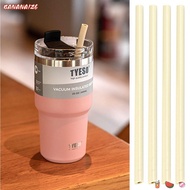 BANANA1Z6 1/4Pcs Silicone Straw, Water Bottle Accessory Soft Replacement Straw, Reusable Cup Straw D