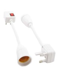 英規轉向E27燈座 UK plug to E27 Adapter