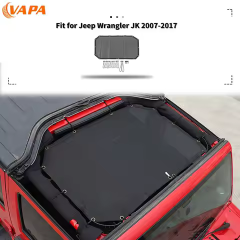 Car Sunshade Mesh Sun Shade Top Roof Sunblock Mesh Heat Shield Mesh Rest Exterior Accessories for Je
