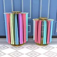 Display Rack Towel Scarf Storage Rotatable Display Rack Clothing Store Rack Lifting Silk Scarf Displ
