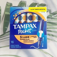 ผ้าอนามัยแบบสอด ขนาดเล็ก เหมาะกับวันมามาก Pocket Pearl Super Plus Plastic Tampons 5, 10, 16, 32 Count (Tampax®) Compact Size