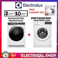 {COMBO} Electrolux 10kg front load EWF1024D3WC + 9kg heat pump dryer EDH903R7WC / Toshiba 8.5KG TW-B