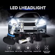 Car Headlight Led Foglamp S1 CSP Chips 25 Watt H4 H1 H7 H11 H9 H8 HB3 HB4 2 Pcs with Warranty