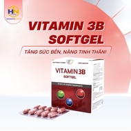 Vitamin 3B Softgel pills - Supplement Vitamin B1, B6, B12 for the body