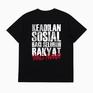 Kepstore Official - Social Justice T-Shirt - Frasa Word T-Shirt - 24s Combed Cotton - Unisex