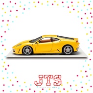 JTS DEAGOSTINI Vol. 7 F430 2004 1:24 33907 Le Grandi Ferrari Collection Diecast Model Car with magaz