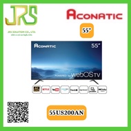 Aconatic Smart TV 4K HDR สมาร์ททีวี 55 นิ้ว รุ่น 55US200AN WebOS TV + รีโมทสั่งการด้วยเสียง (รับประกันศูนย์ 3 ปี)