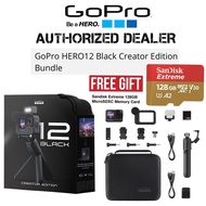 (GOPRO OFFICIAL MALAYSIA WARRANTY)Gopro Hero 12  Black original 24.7mp Hypersmooth 6.0 Stabilization
