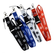 JDM Style YAMAHA Motorcycle Logo Cellphone Lanyard Keychain ID Holder Accessories - Fits Popular Mod