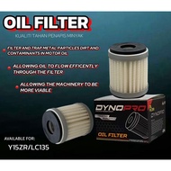 OIL FILTER PENAPIS MINYAK RACING FIBRE BASED DYNOPRO NEW DESIGN INCREASE OIL FLOW FOR Y15ZR LC135 SR
