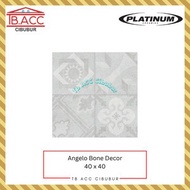 Keramik 40x40 Platinum Kasar Lantai Angelo Bone Decor Best