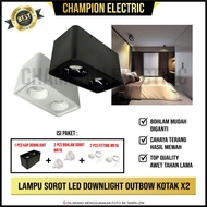 MR16 3W 5W 7W 12W Ceiling Mount Spotlight - Outbow LED Spotlight Can Change Bulb | Home, Shop, Cafe