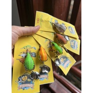 Hiu Guy Steam Clone weighs 8g Action: titanium tongue with 2 spoons