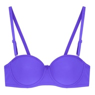 32A, 34A, 36A, 38A Cup Underwired Strapless Half-cup Bra (Baju Dalam Remaja Perempuan Berdawai) 少女有钢