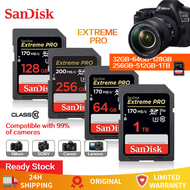 Thẻ nhớ SDXC SanDisk Extreme PRO (64GB / 128GB / 256GB) 200MB/s UHS-I U3 4K V30 (SDSDXXD-128G-GN4IN)