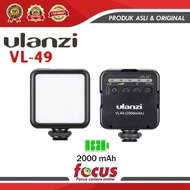 Ulanzi VL-49 VL 49 vl49 LED Light Mini Video Light RECHARGEABLE