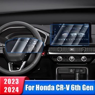 Car Center Control Navigation Screen Protector Film For Honda CRV 6th Gen 2023 2024 2025/ CR-V Hybri