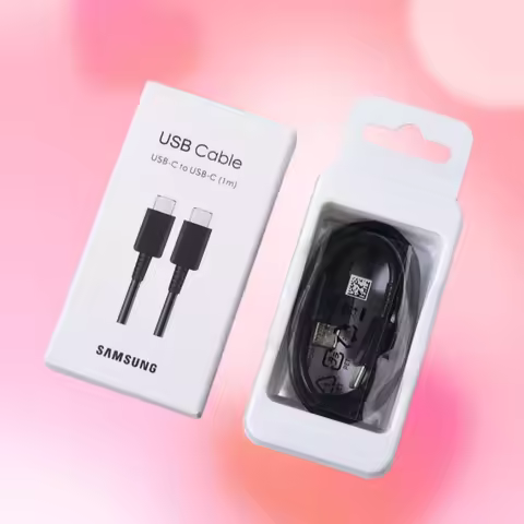 Original SAMSUNG PD TYPE C Cable 1M Fast Charger Data Line For Galaxy S9 S10 5G S25 Ultra Note 9 10 