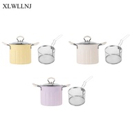 XLWLLNJ 3L Deep Fryer, Japanese Tempura Deep Fryer with Basket, Deep Fryer for Home, Restaurant, And