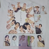 OFFICIAL SEVENTEEN MAGAZINE GOING VOLUME 2 BUNDLE PHOTOCARDS SVT